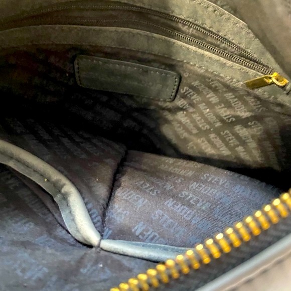 Steve Madden gray clutch purse - Picture 6 of 8